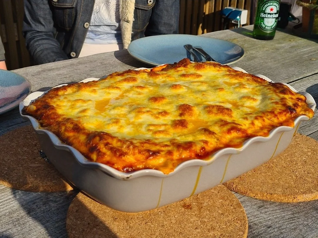 Lasagne met gorgonzola