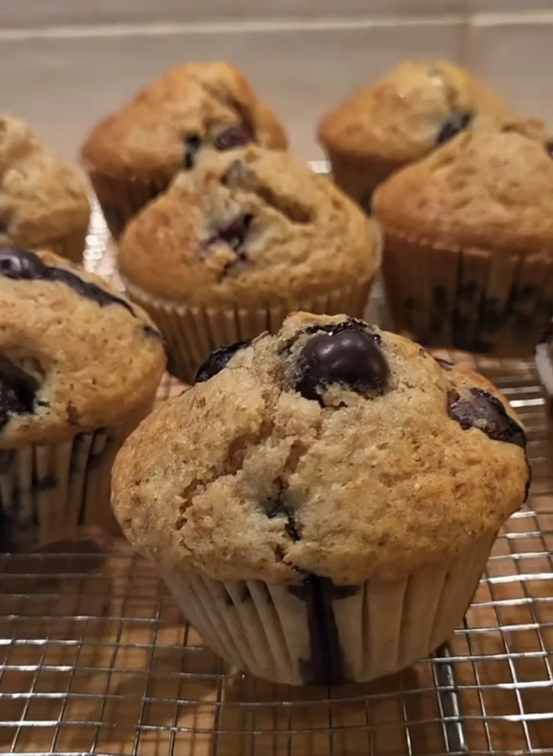 Blueberry muffins