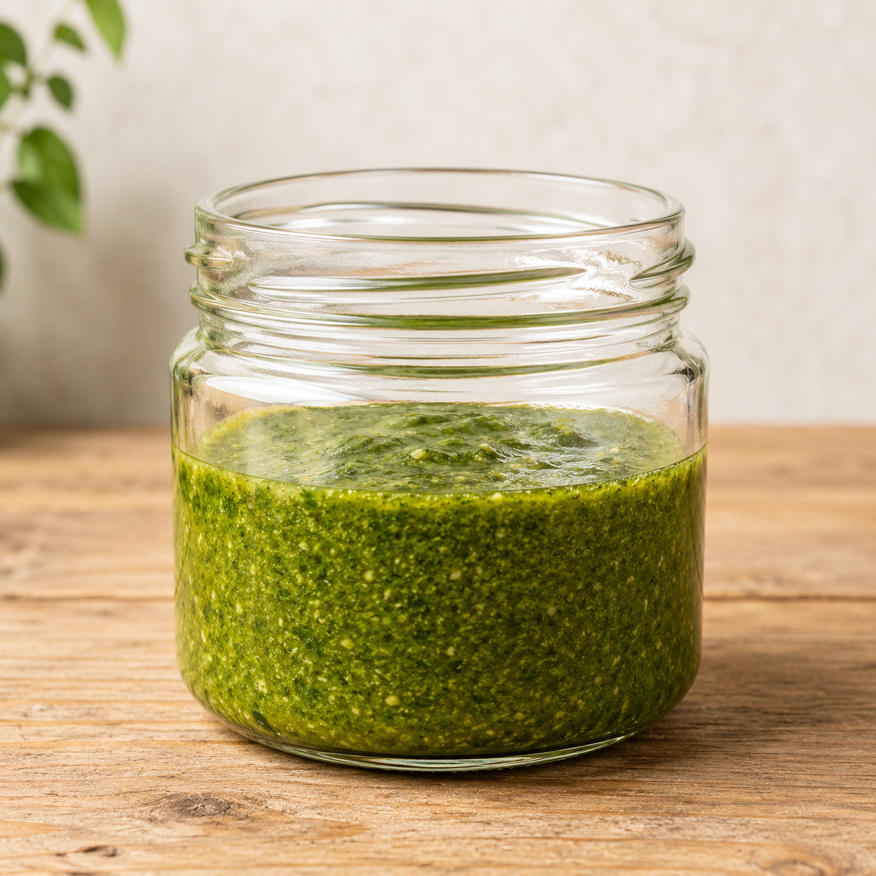 Verse basilicum pesto