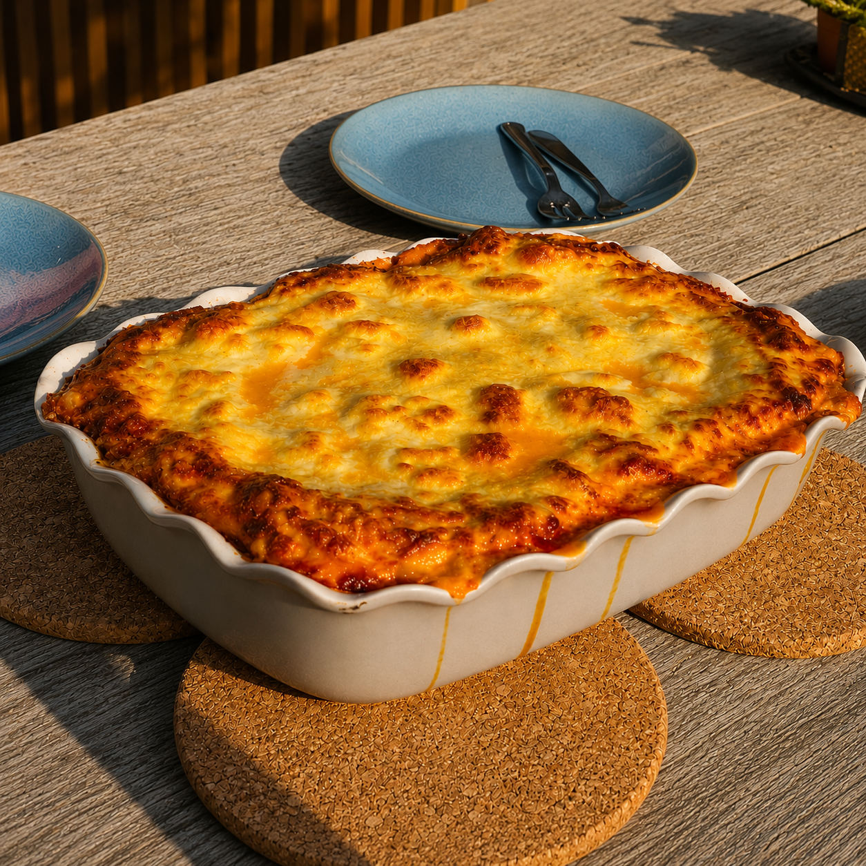 Lasagne met gorgonzola