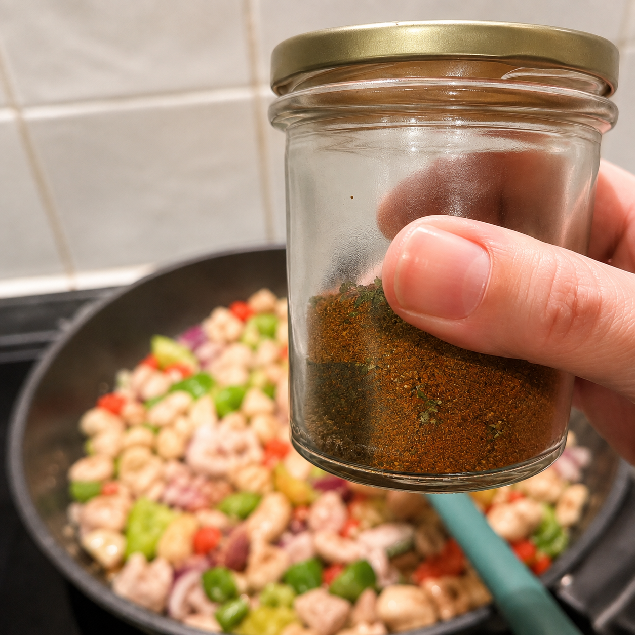 Zelfgemaakte Mexicaanse kruidenmix