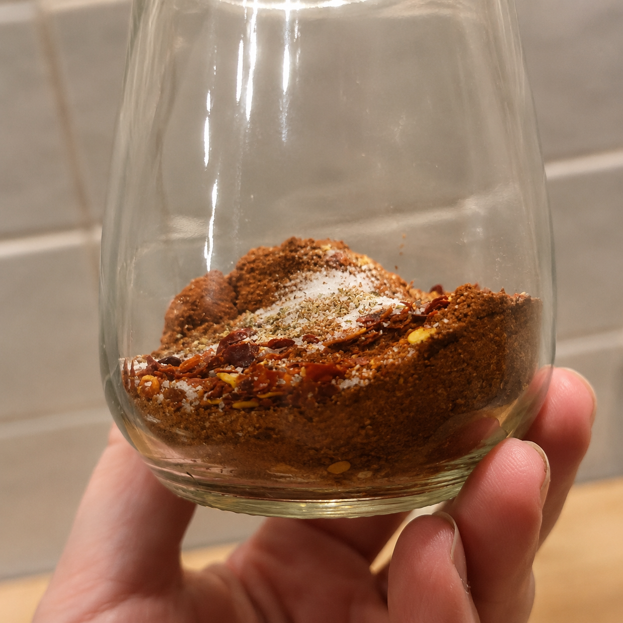 Zelfgemaakte chili kruidenmix