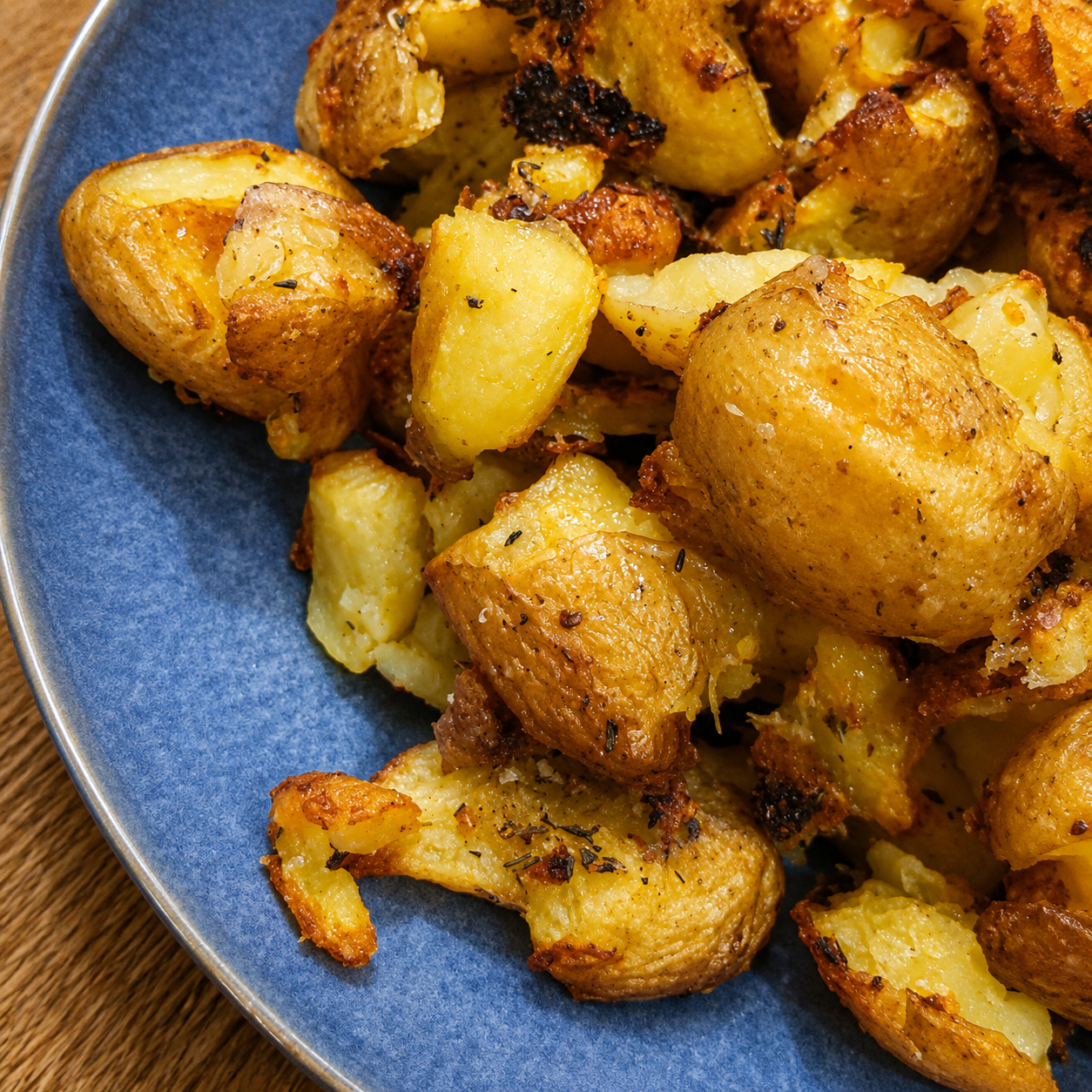 Smashed potatoes uit de oven 