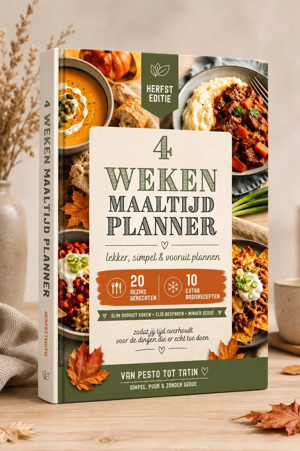 4 Weken Maaltijd planner Herfst Editie