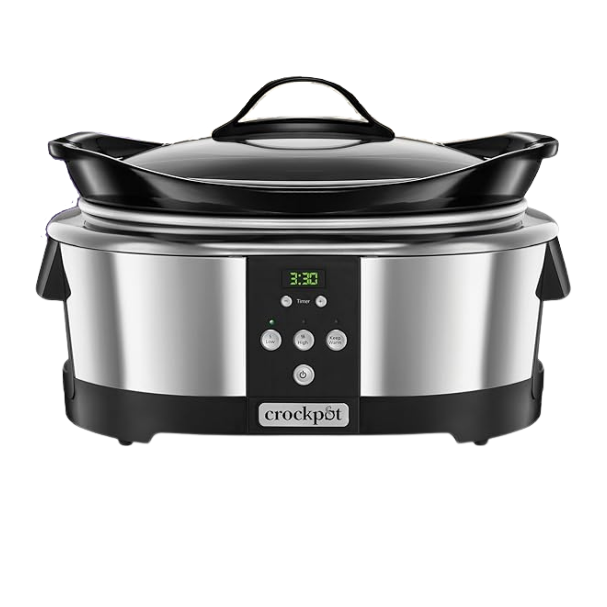 Crock-pot SCCPBPP605 5,7 liter digitale slowcooker met keramische stoneware binnenpan