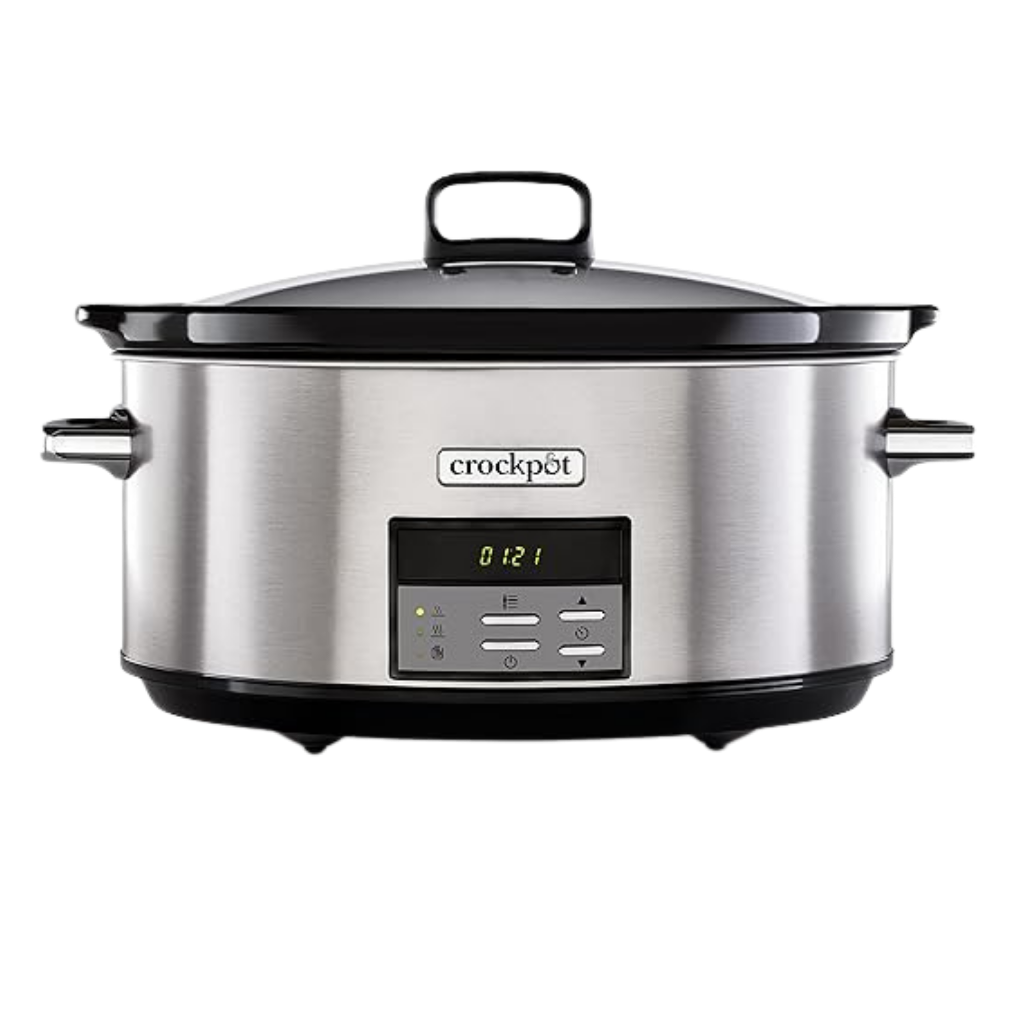 Crock-pot CSC063X 7,5 liter digitale slowcooker met keramische stoneware binnenpan