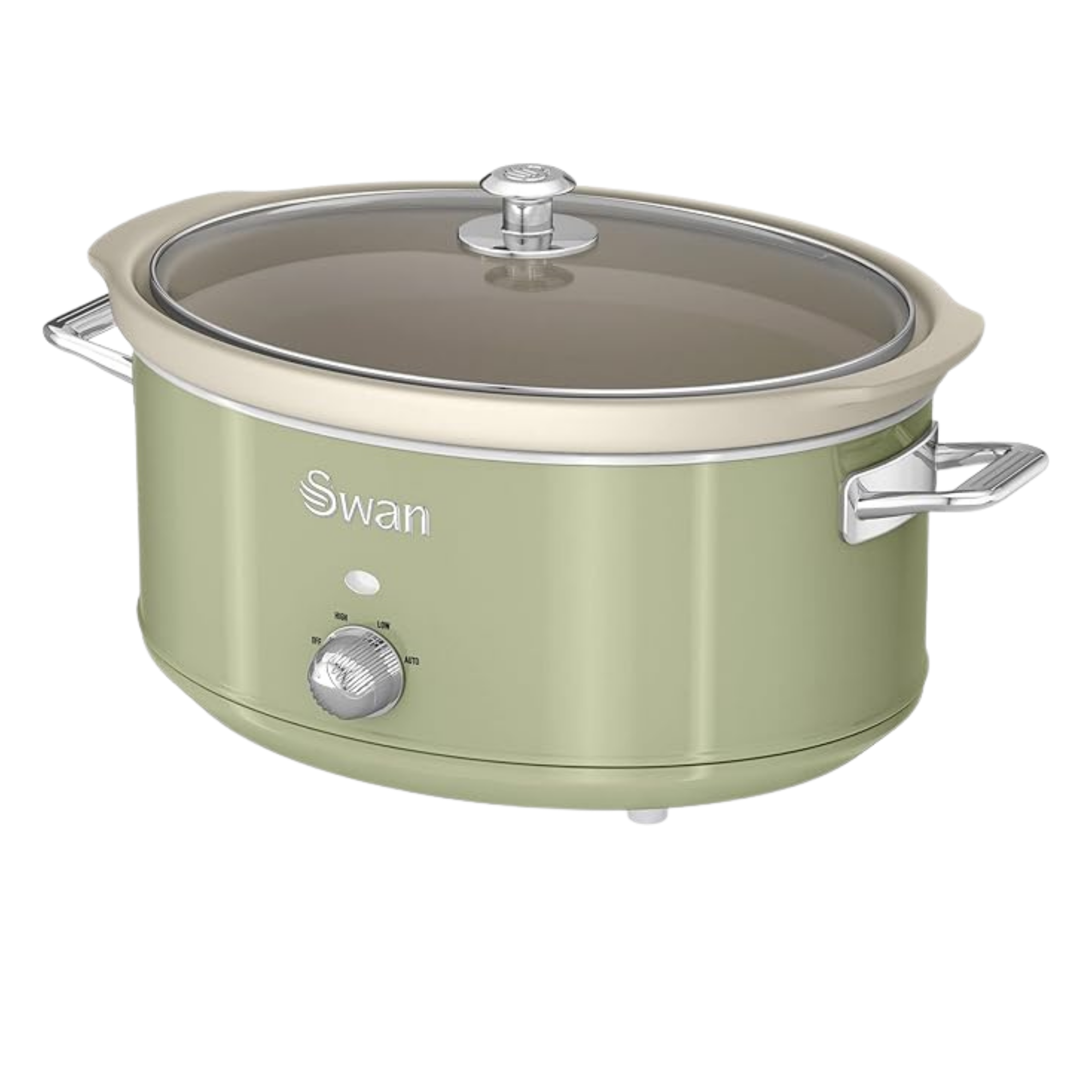 Swan SF17021GNEU 6,5 liter electrische slowcooker met keramische stoneware binnenpan