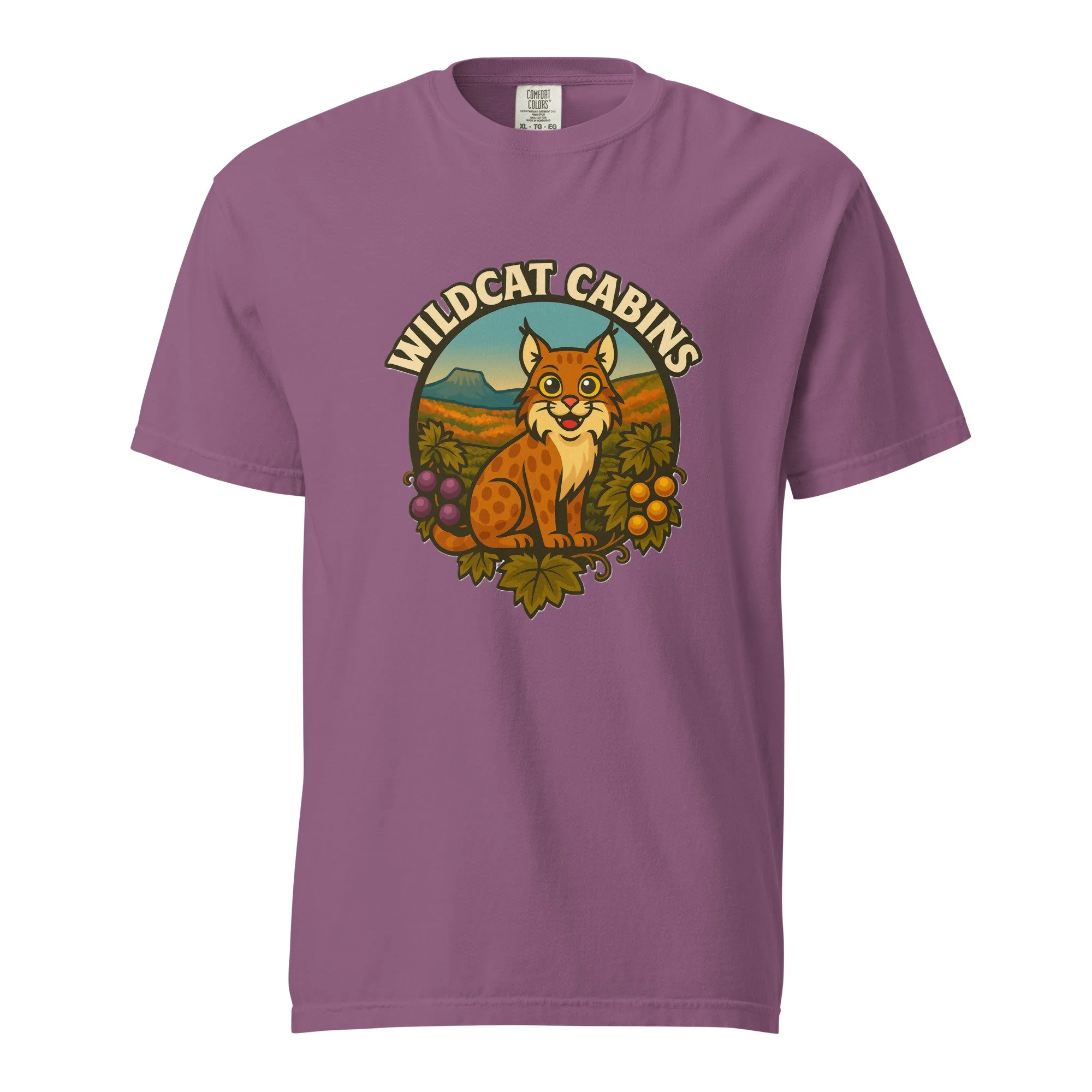 Wildcat Cabins Heavyweight t-shirt