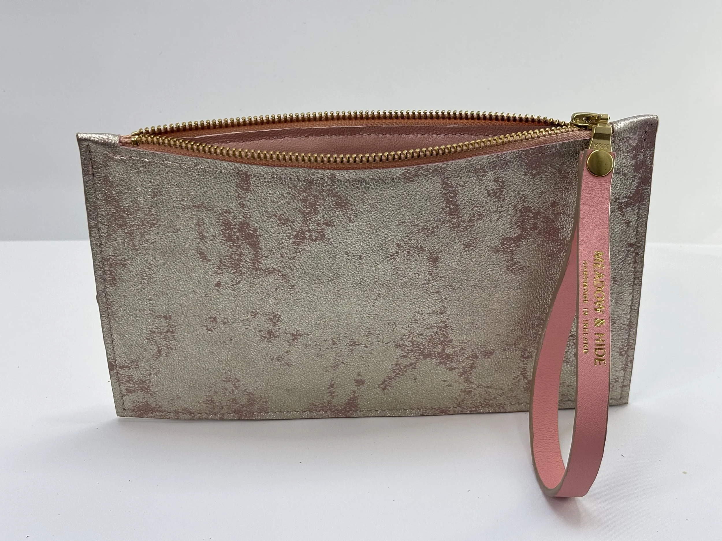 Meadow & Hide champagne pink clutch 2.jpeg