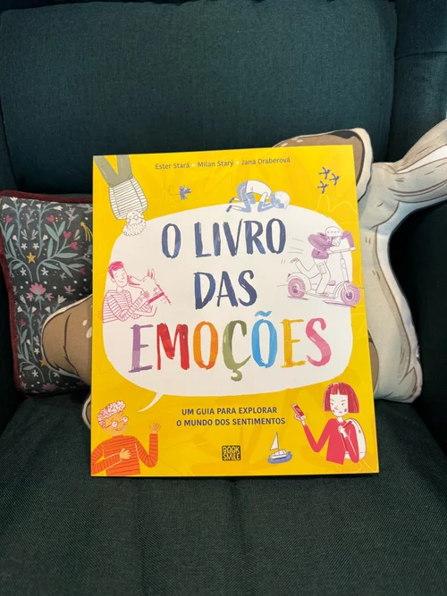 Capa do livro O livro das emoções