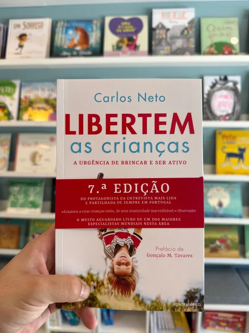 Capa do livro Libertem as Crianças, de Carlos Neto