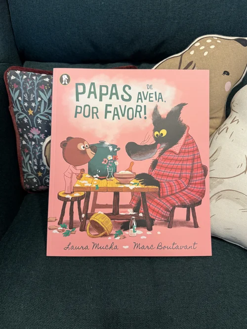 Capa do livro Papas de Aveia por favor