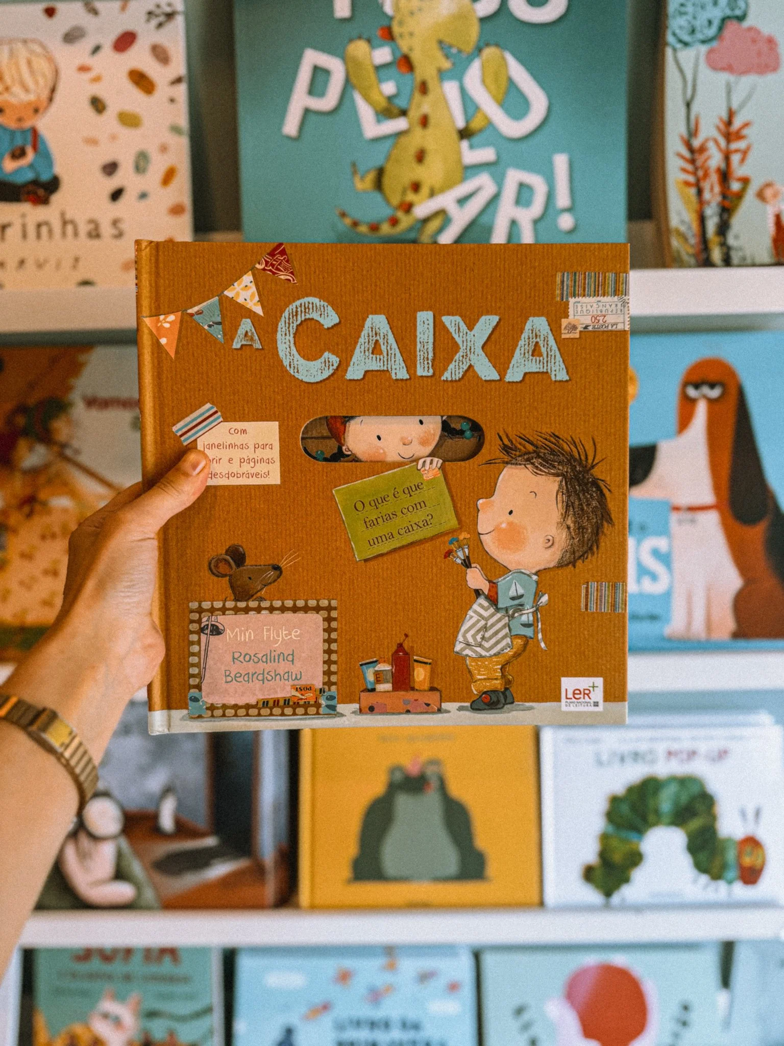 Ler & criar com base no livro "A Caixa"