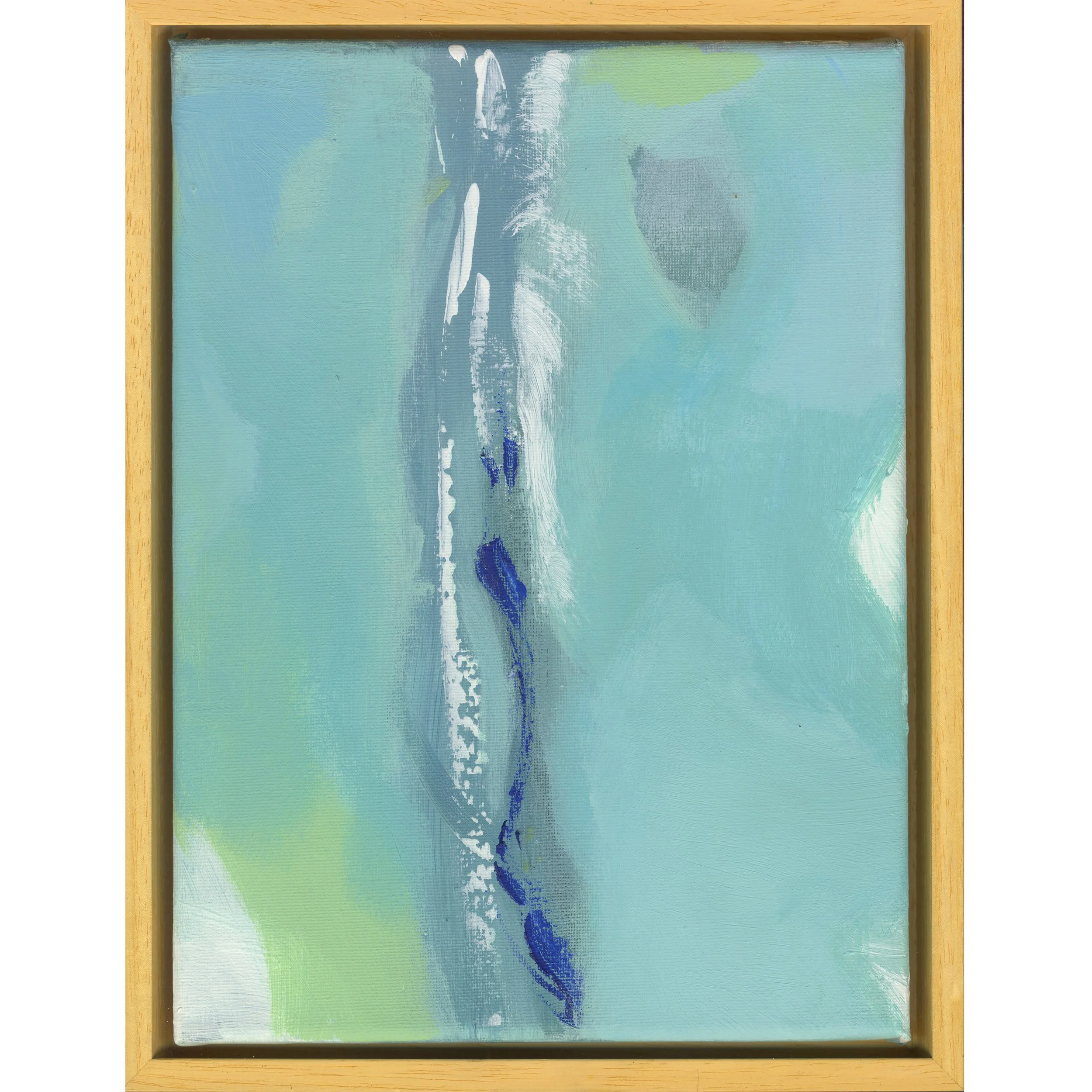 Rockpool, acrylic on canvas, framed, 26 x 34 cm