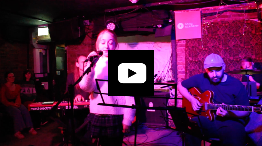 Watch on YouTube: water and stone with the Song Academy band at the Troubadour, London - Nov 2025