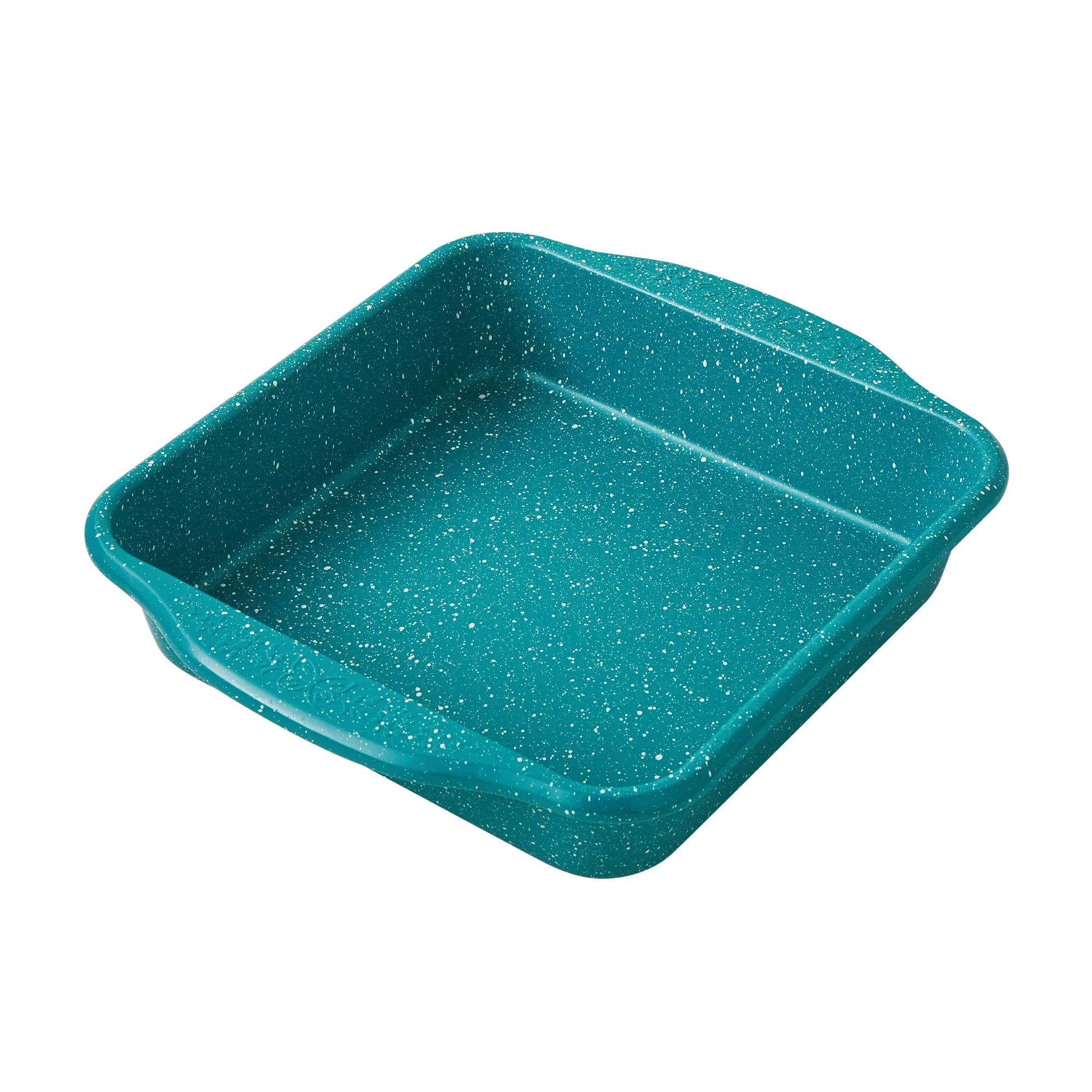 The-Pioneer-Woman-Teal-Speckle-Timeless-8-inch-Nonstick-Aluminized-Steel-Square-Cake-Pan_af12b20a-00c1-43b8-af34-05b82f5579ce.253b2fafc5c987a9d9db4c1f3716c5cc.webp