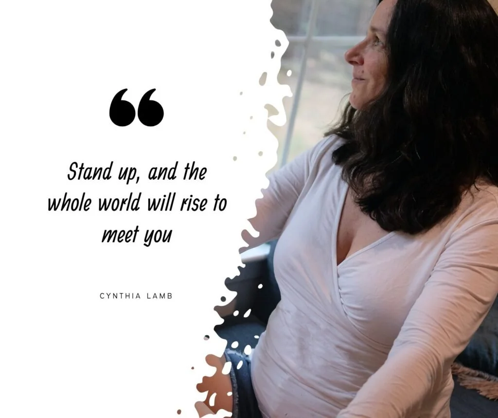 Stand up, and the whole world will rise