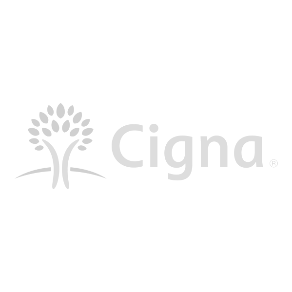 Cigna logo with a stylized tree and the word 'Cigna' in gray.