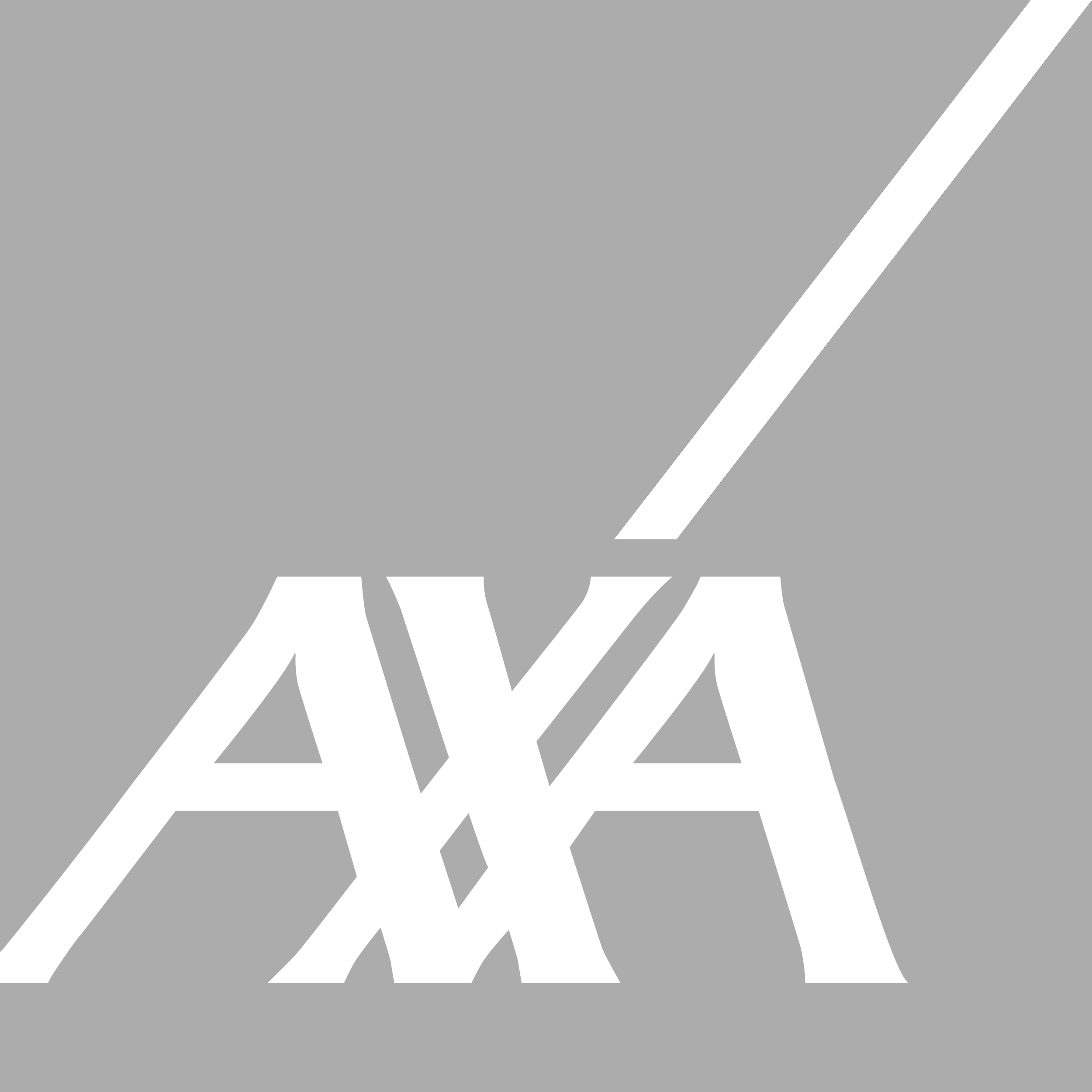 A grey background with a stylized white ladder graphic and the partially visible word "AXA" underneath.