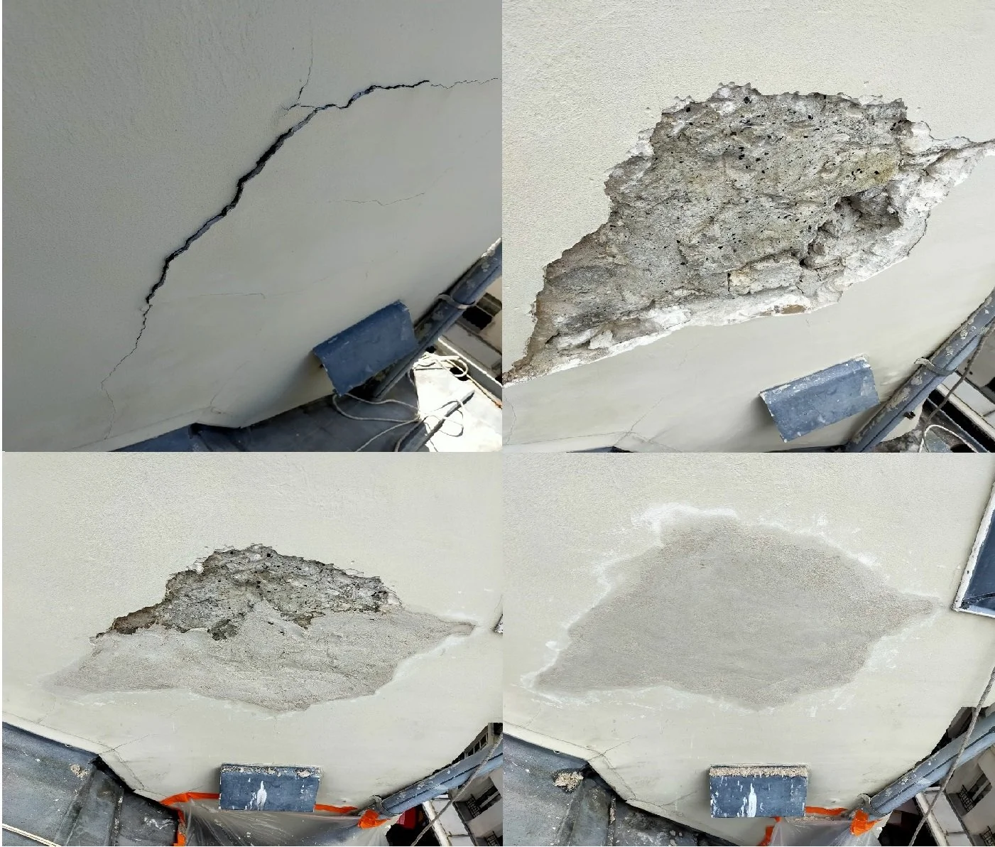 reprise de maçonnerie en hauteur