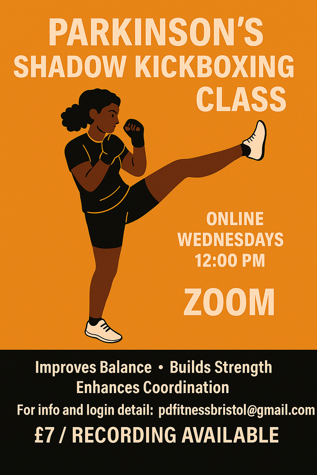 Shadow Kickboxing - Online and Recording