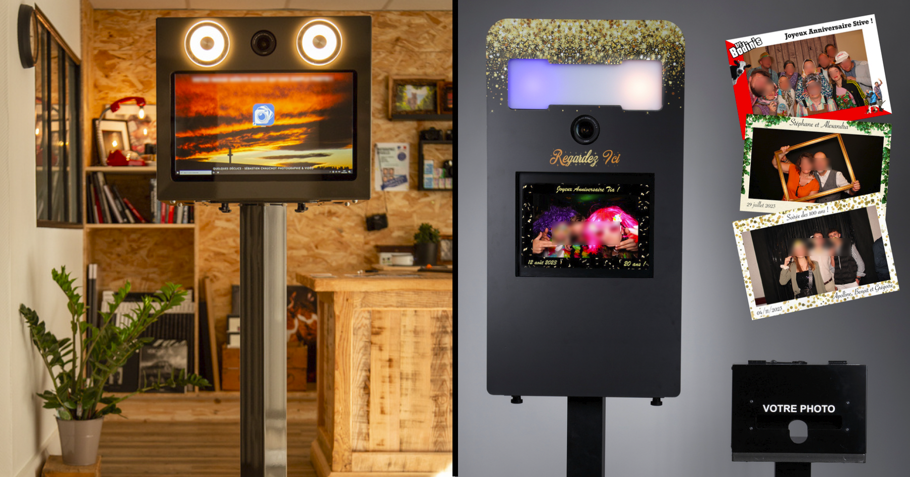 Location de borne à selfie pour événements à Vitry-le-François et alentours, Châlons, Saint-Dizier