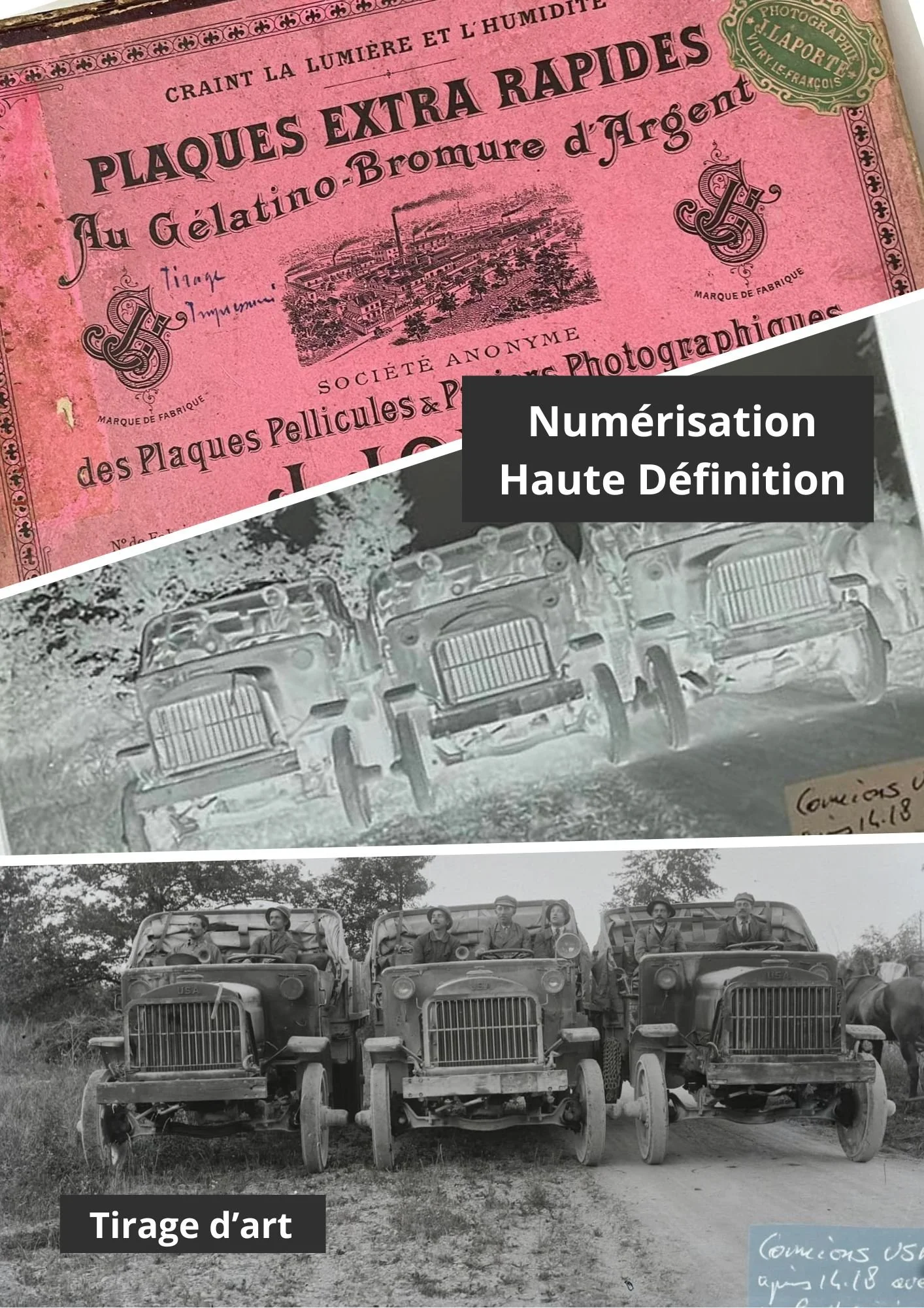 Service de numérisation de photos anciennes