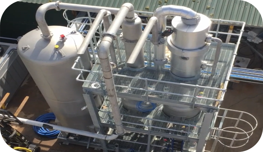 Industrial condensing system