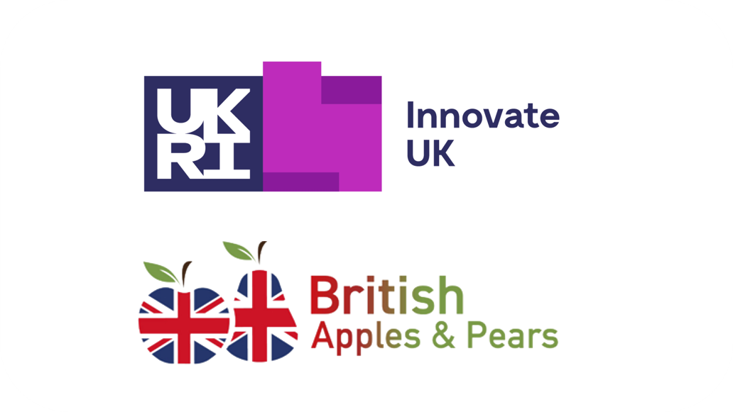 Apples & Pears Group Logo and Innovate UK logo