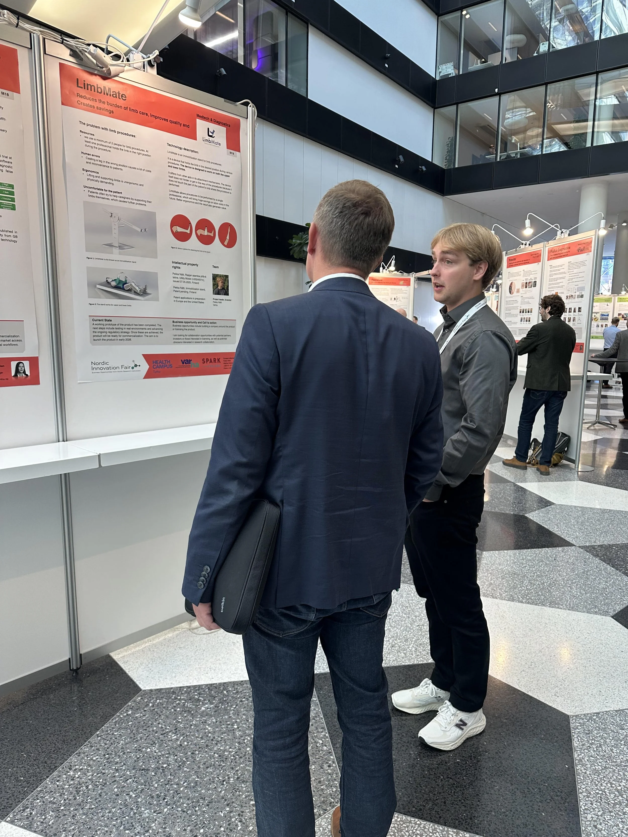 Nordic innovation fair, LimbMate, Medical