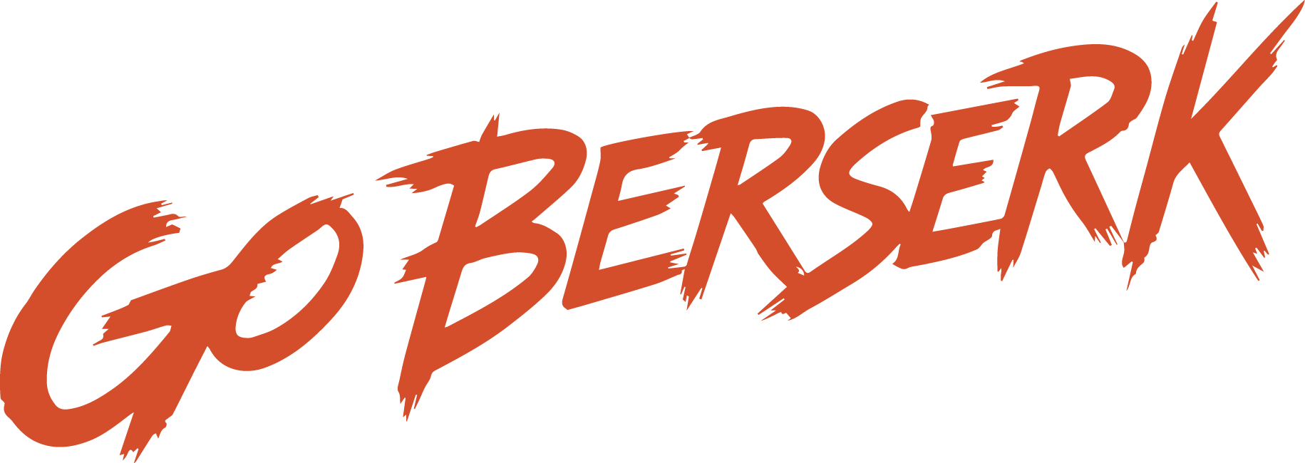Gabe Bersek logo in stylized orange text with jagged edges.