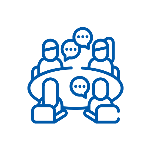 Sourcing potential candidates icon