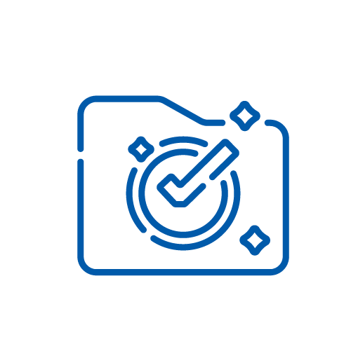 Checking references and testing icon