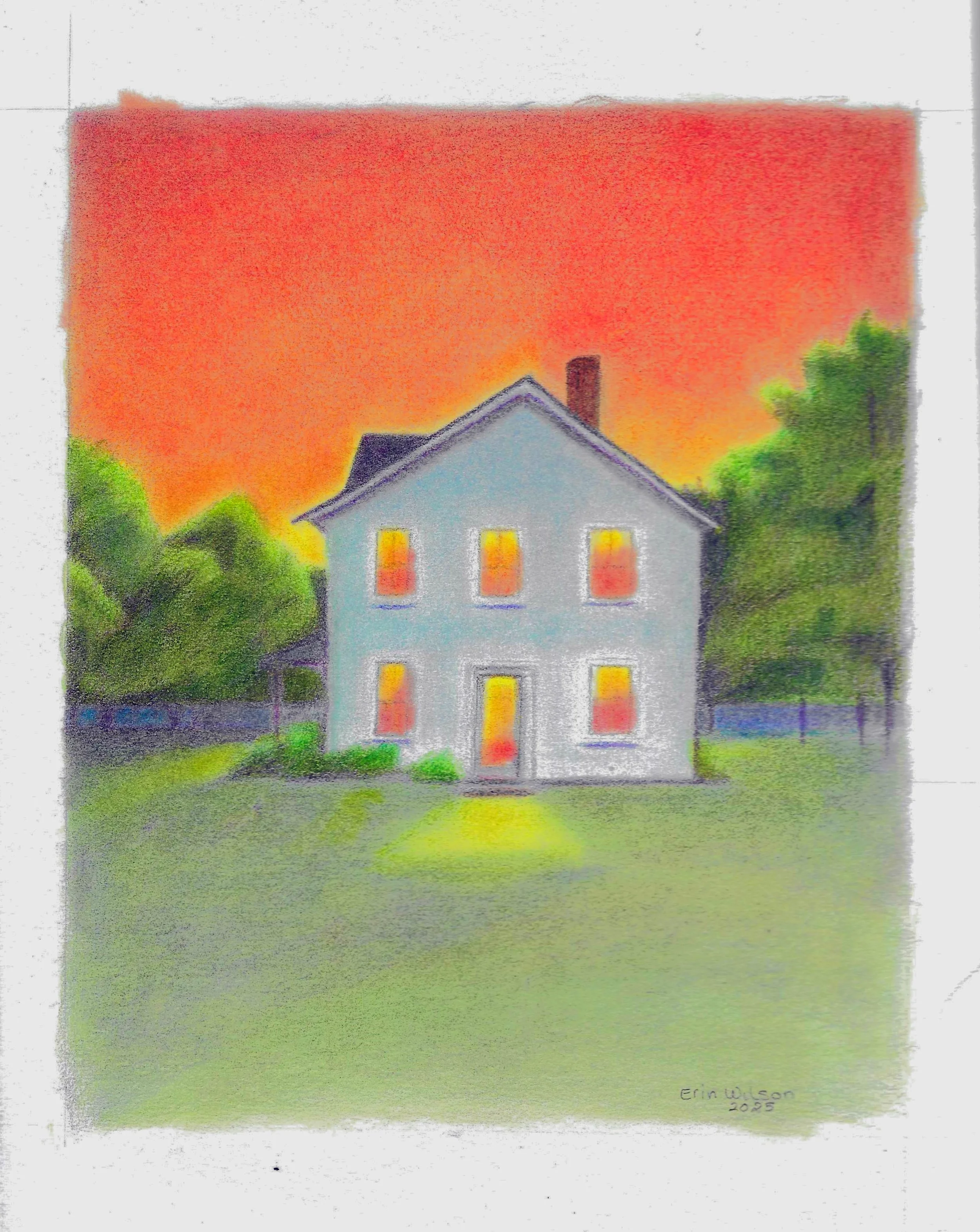 Evening Pastel on Paper  9x12.jpg
