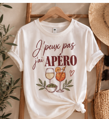 “J’peux pas, j’ai Apéro” – Style Rétro KC-003