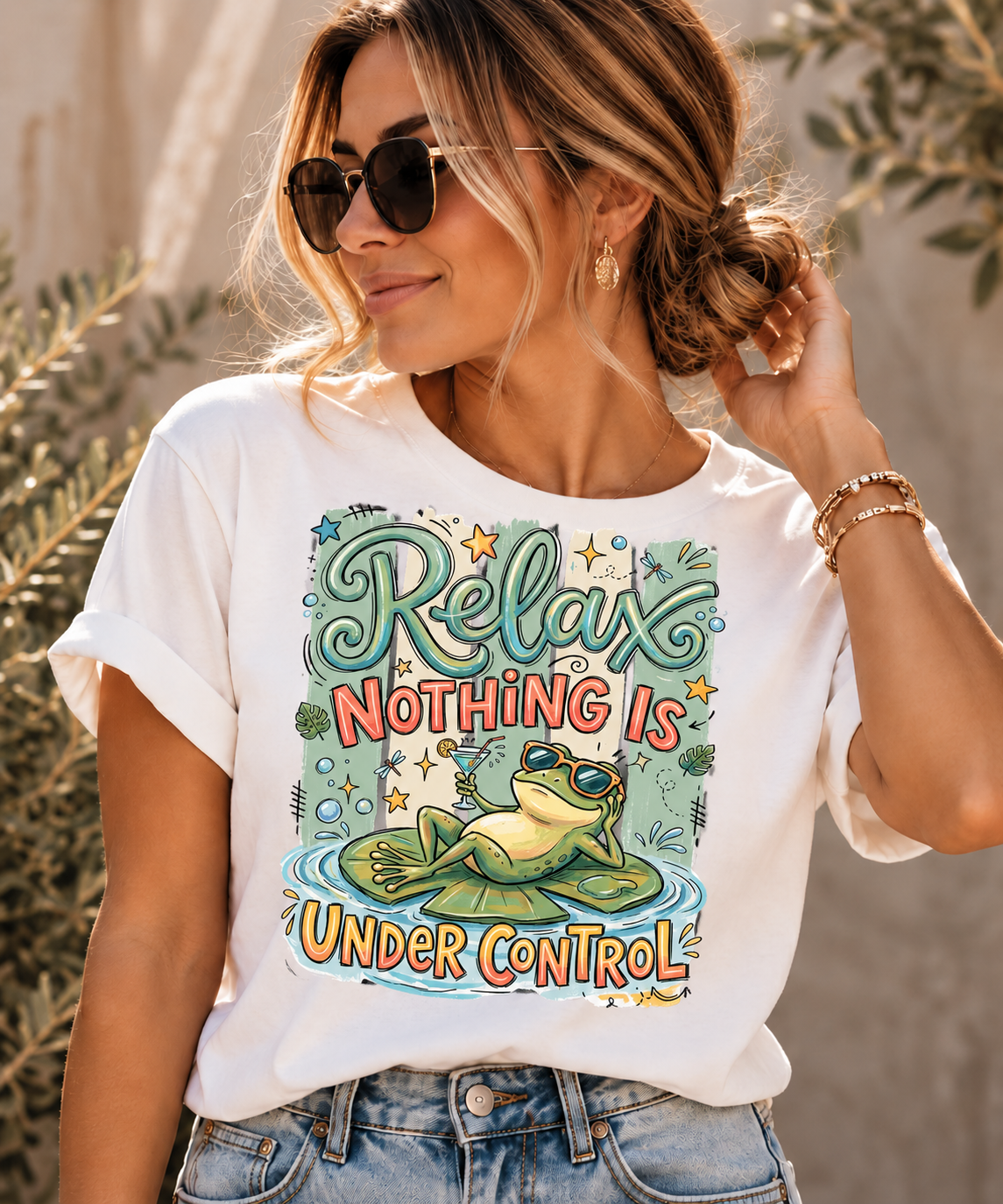 T-shirt Relax Nothing Is Under Control – KC-011