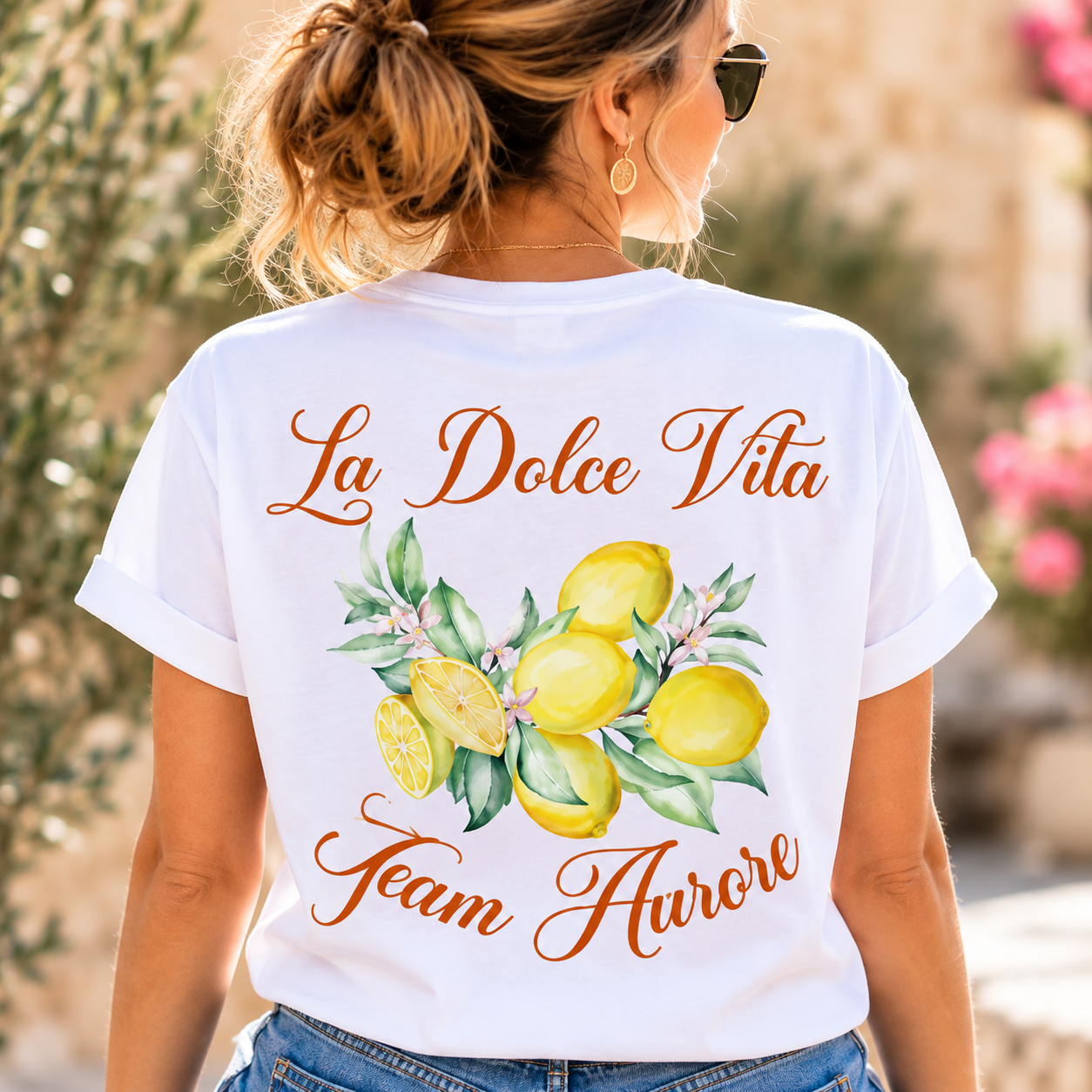 T-shirt EVJF Personnalisé – La Dolce Vita KC-005