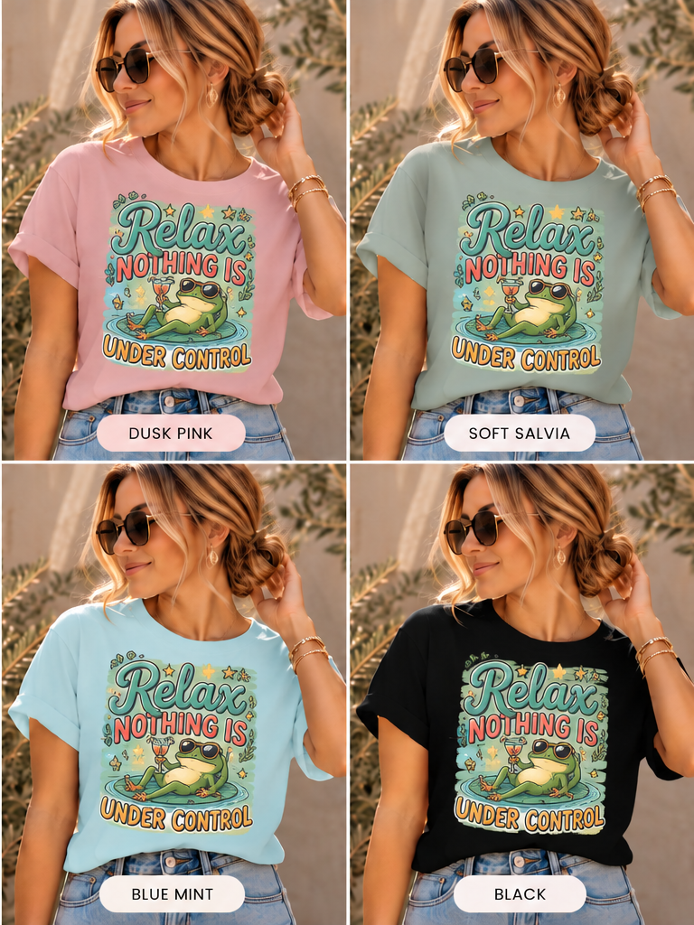 Relax+Frog+T-Shirt+Colour+Collection.png