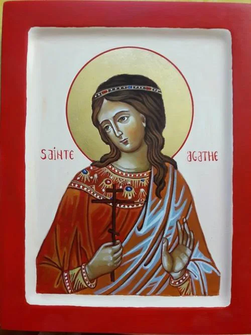 Francoise Coustary - Icônes - Atelier Notre-Dame - Sainte Agathe