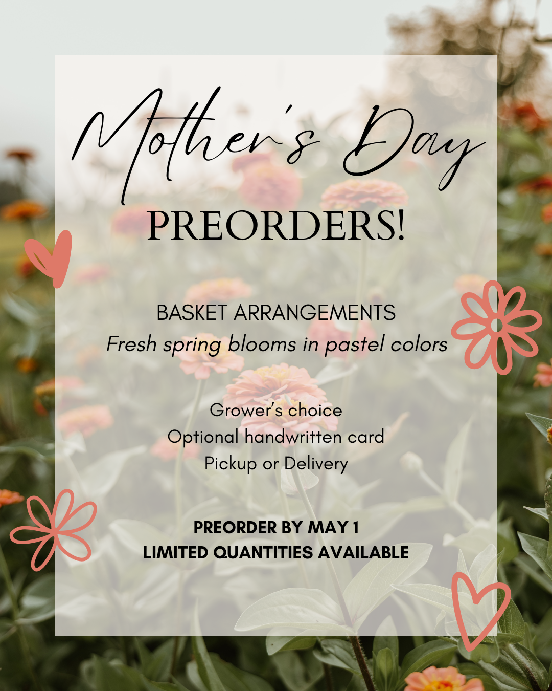 Mother's Day Preorder