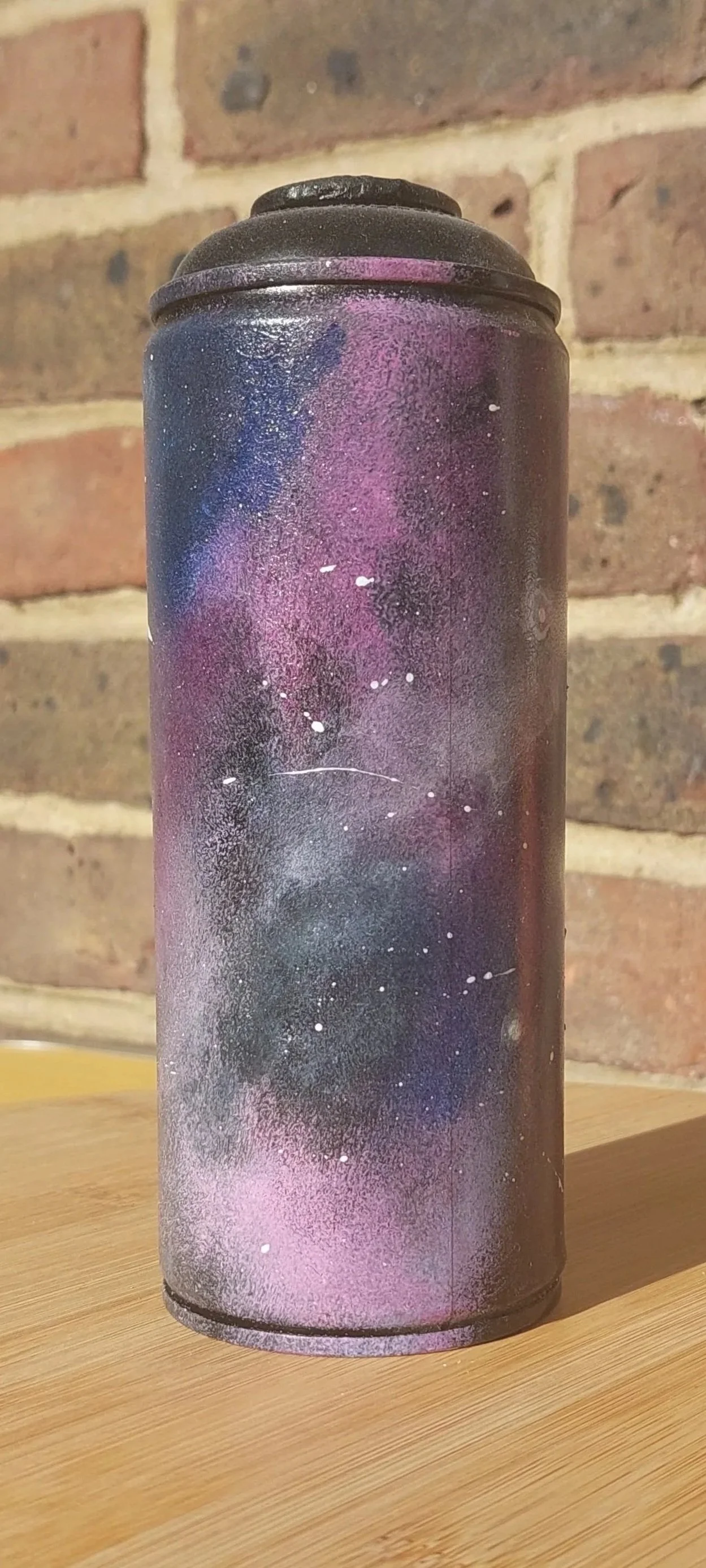 Hand painted Galaxy kids bike tester