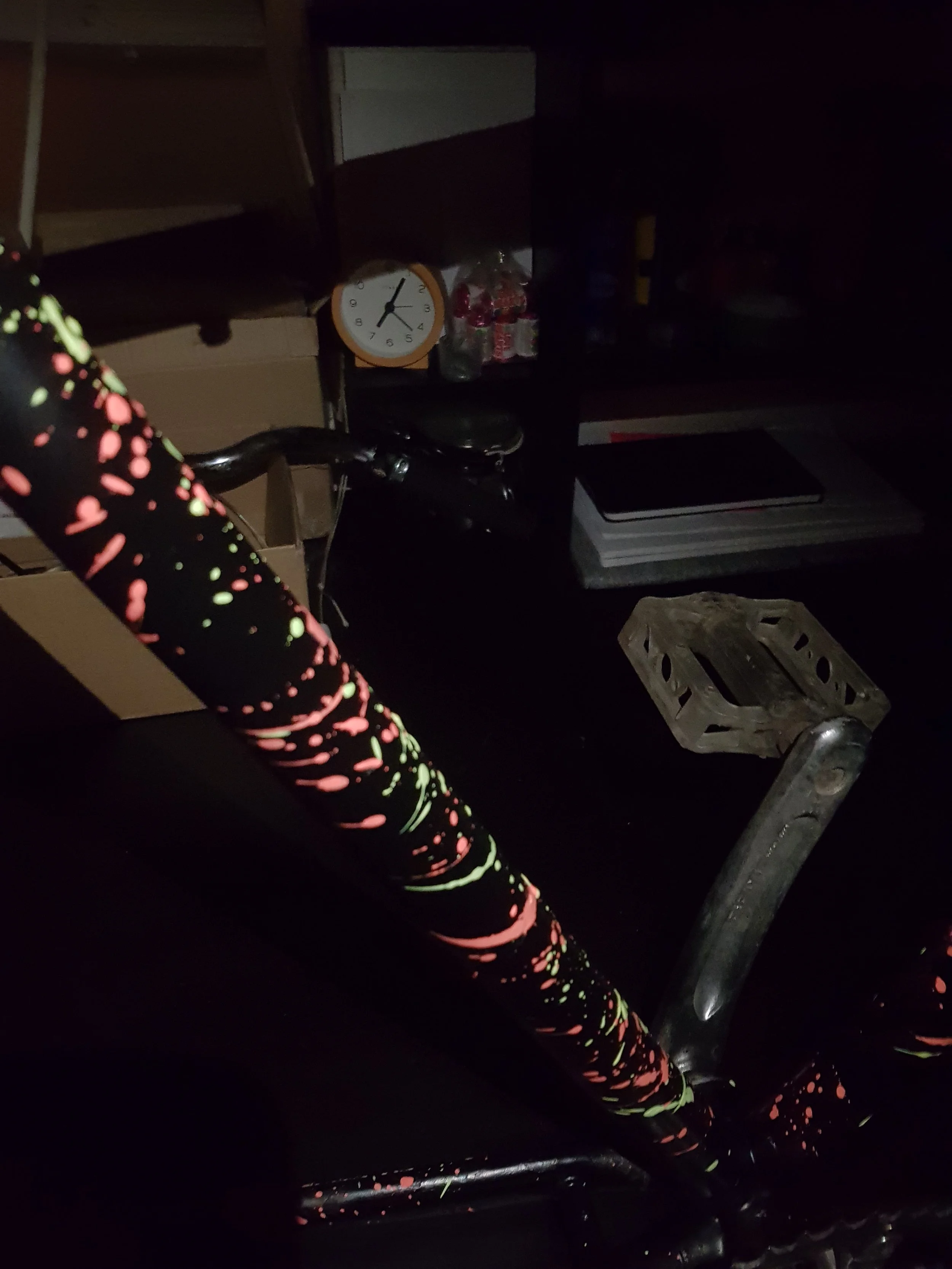 Close up of Fluro splash