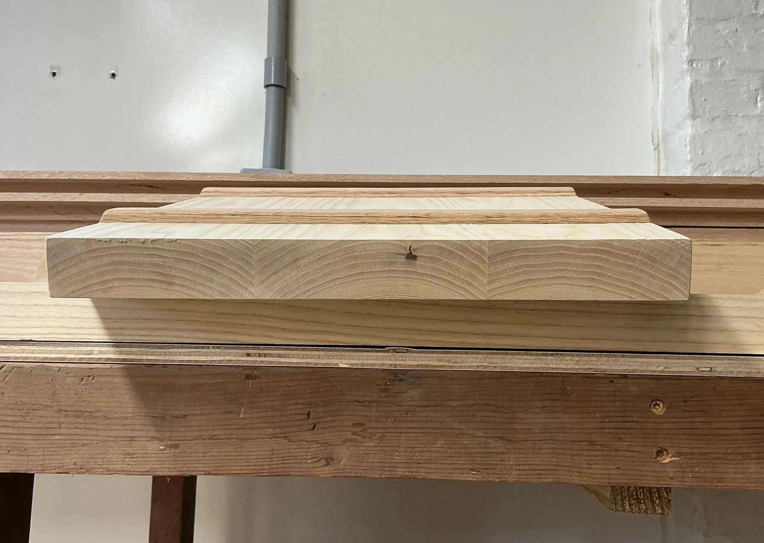 Back side of icon boards.
