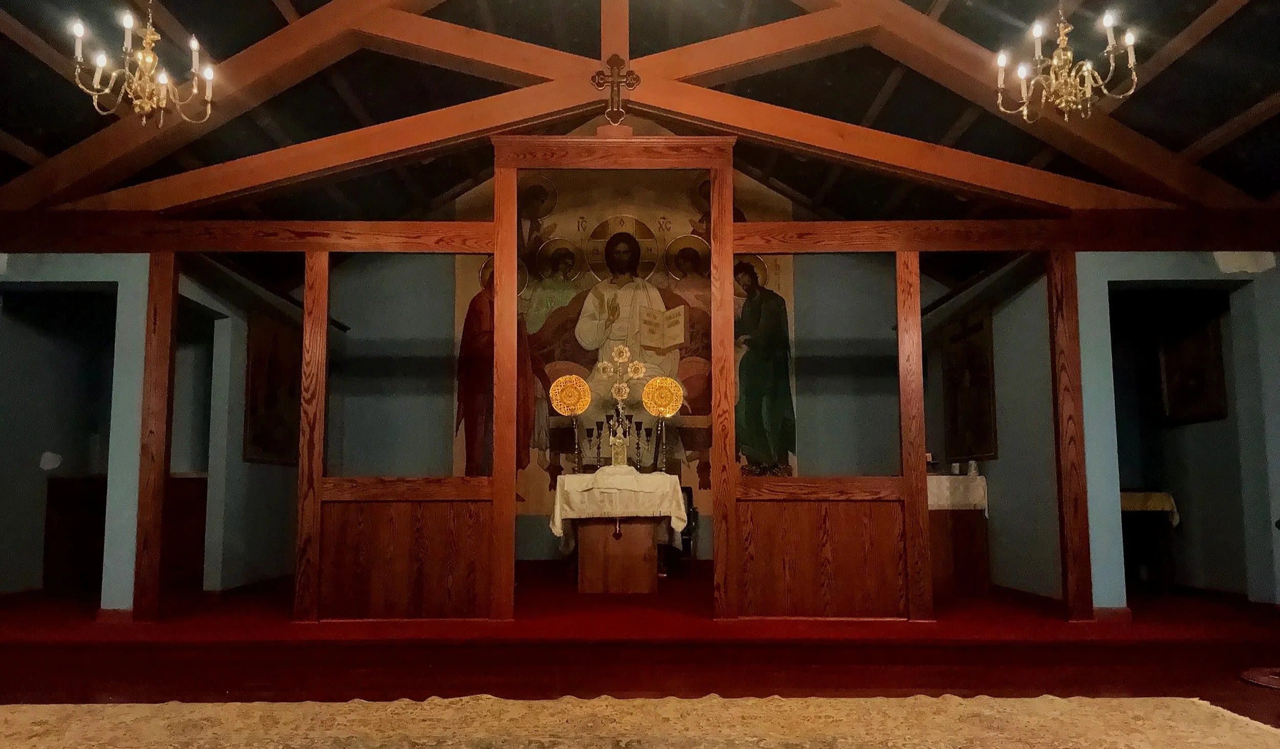 St. Tikhon's Seminary Student Chapel Iconostasis