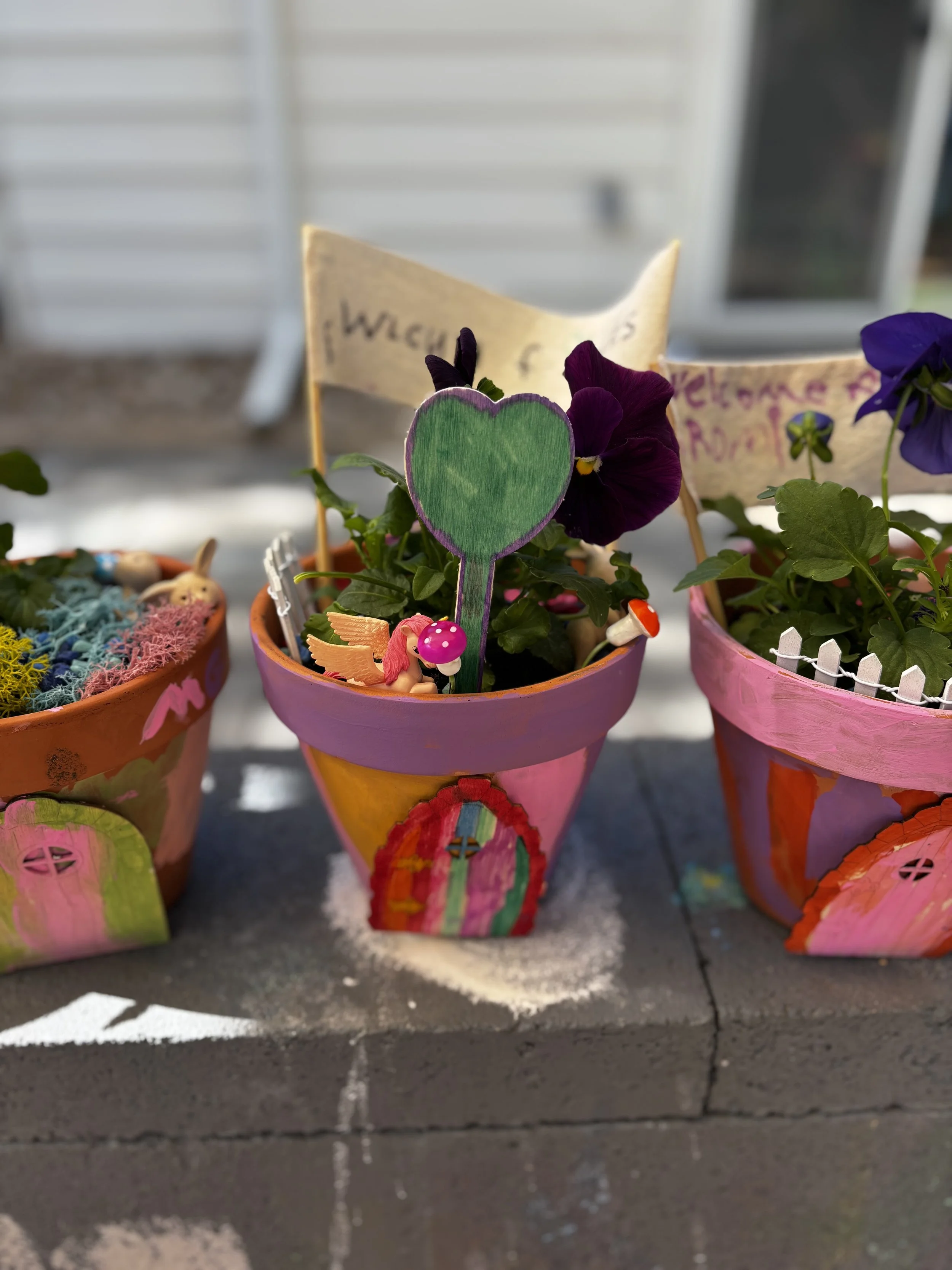 fairy garden birthday party craft