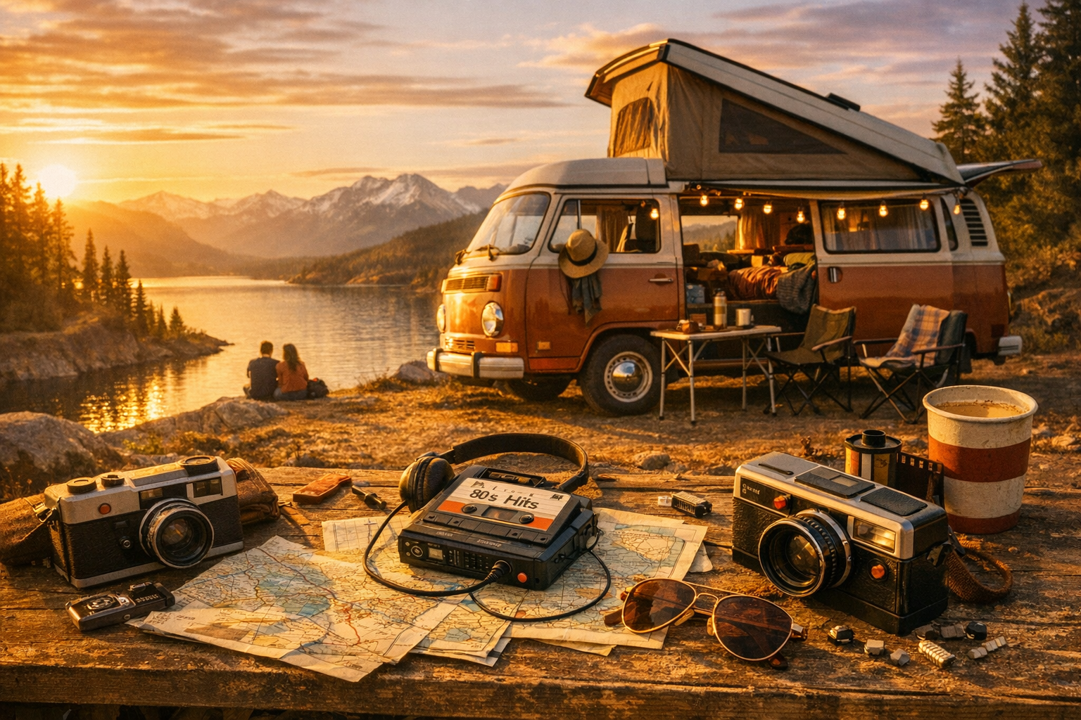 Hunting for Retro Inspiration: A Campervan Escape