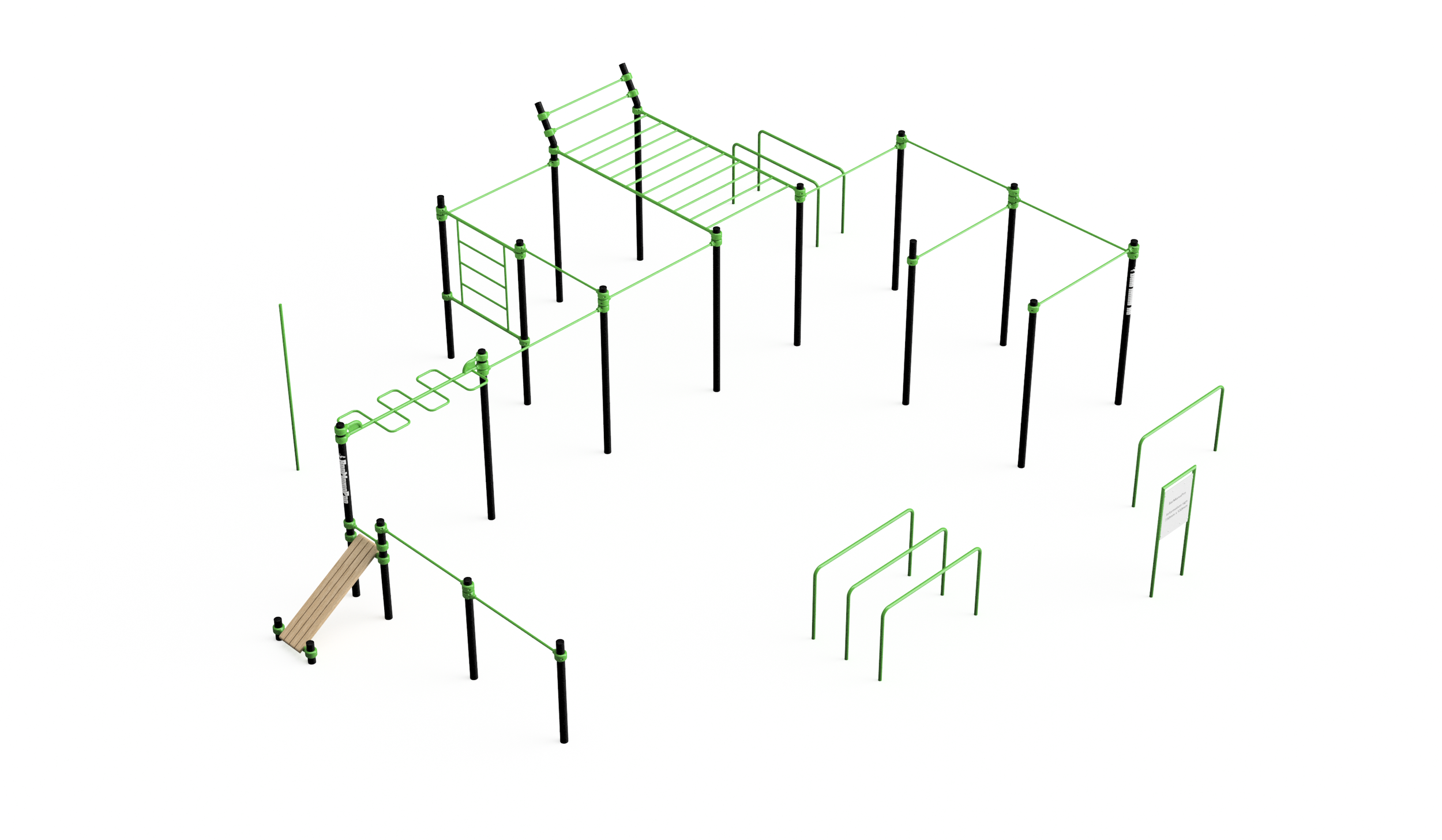 Calisthenics freestyle park M (BMP-51052)