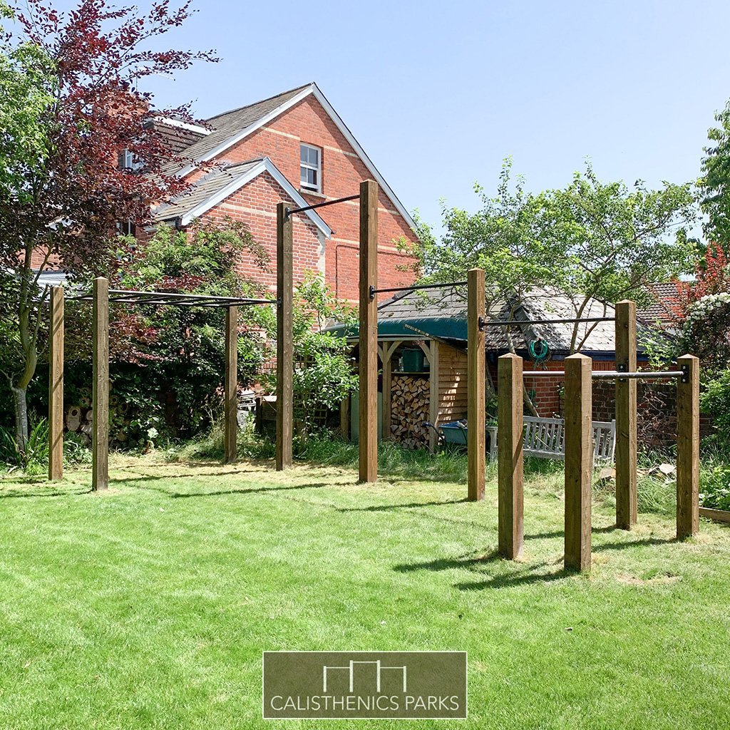 042 2019 garden monkey bars, high bar, double pull up bar and dip bars installation - Calisthenics Parks.jpg