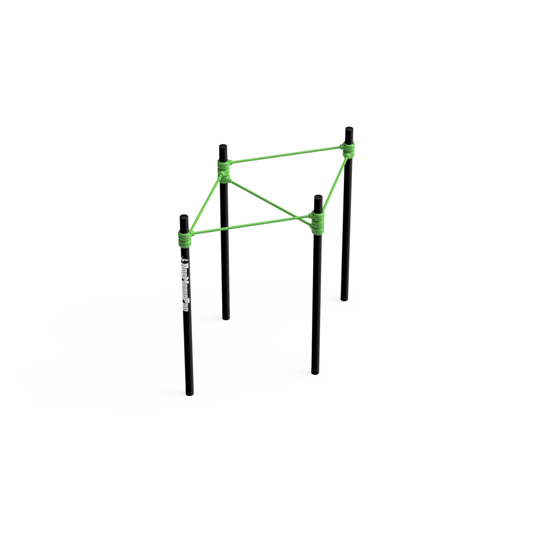 BarMania Pro double triangular pull up bars (BMP-51049)