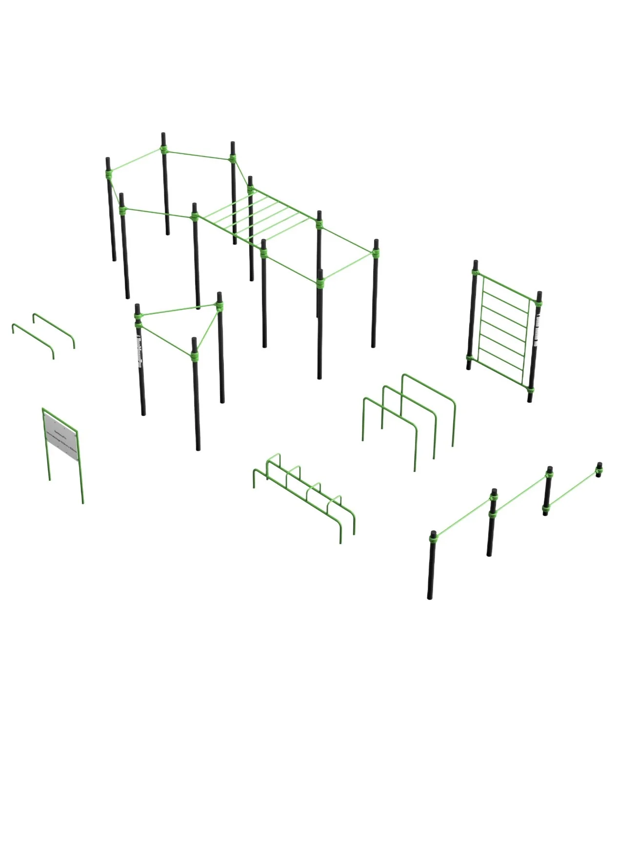 Calisthenics park L (BMP-51040)